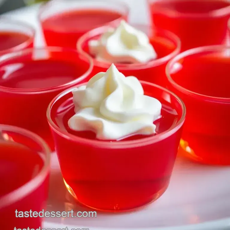 Sizzling Cinnamon Fireball Jello Shots: a Party in a Cup! presentation