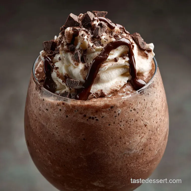 Skinny Frozen Hot Chocolate: the Best Decadent Diet-Friendly Ww Recipe presentation