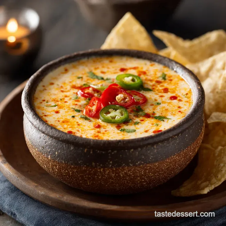 Skinny Queso Dip: Guilt-Free Golden Goodness in 25 Minutes