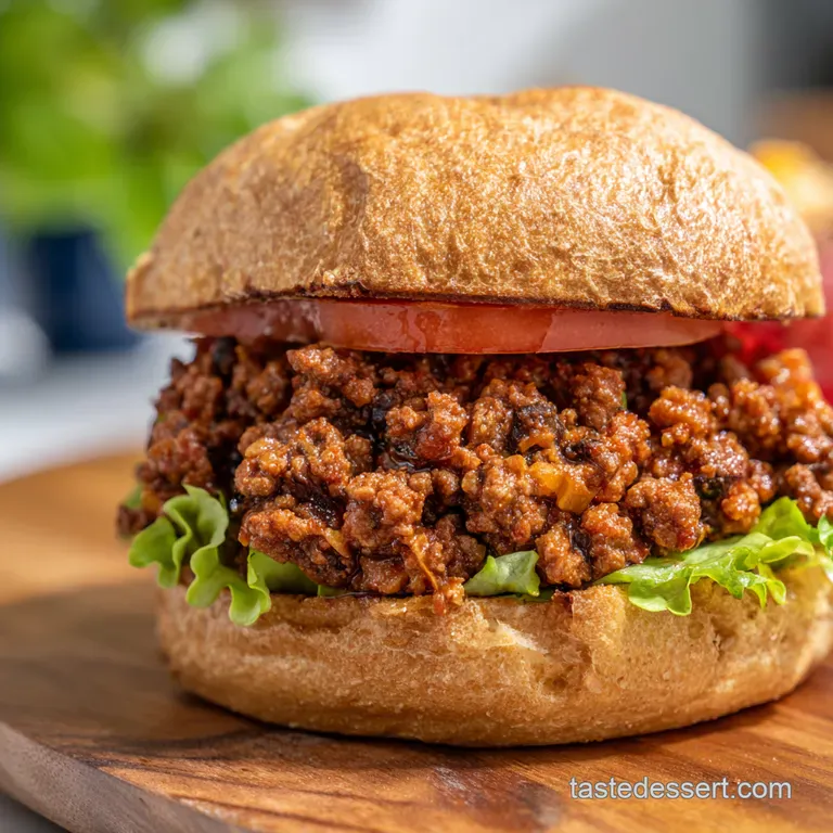 Sloppy Joes Gone Gourmet The Ultimate Ground Beef Sandwich