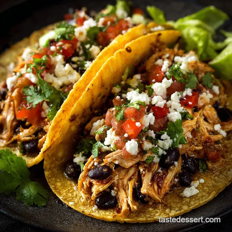 Slow Cooker Chicken Black Bean Tacos: The Easiest Weekday Winner