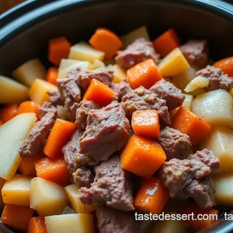 Slow Cooker Corned Beef and Cabbage Bliss