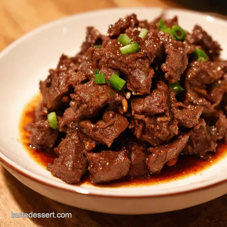 Slow Cooker Korean Beef Fallapart Tender Bulgogi presentation