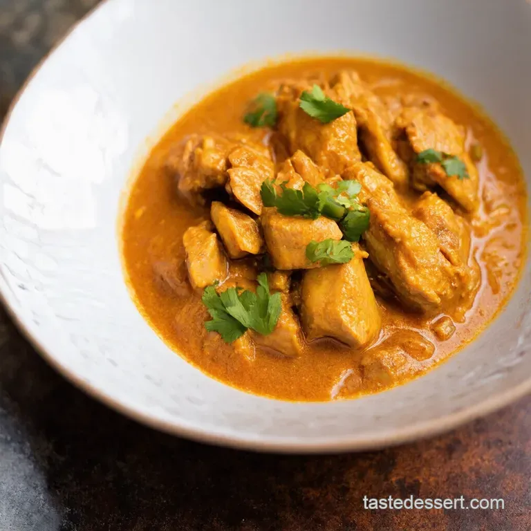 Slow Cooker Thai Peanut Chicken Curry in a Hurry
