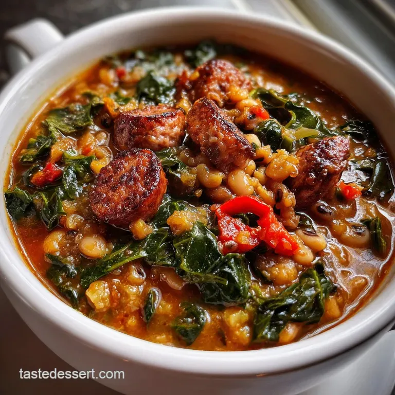 Blackeyed Pea Recipes: Smoky Hoppin John Stew