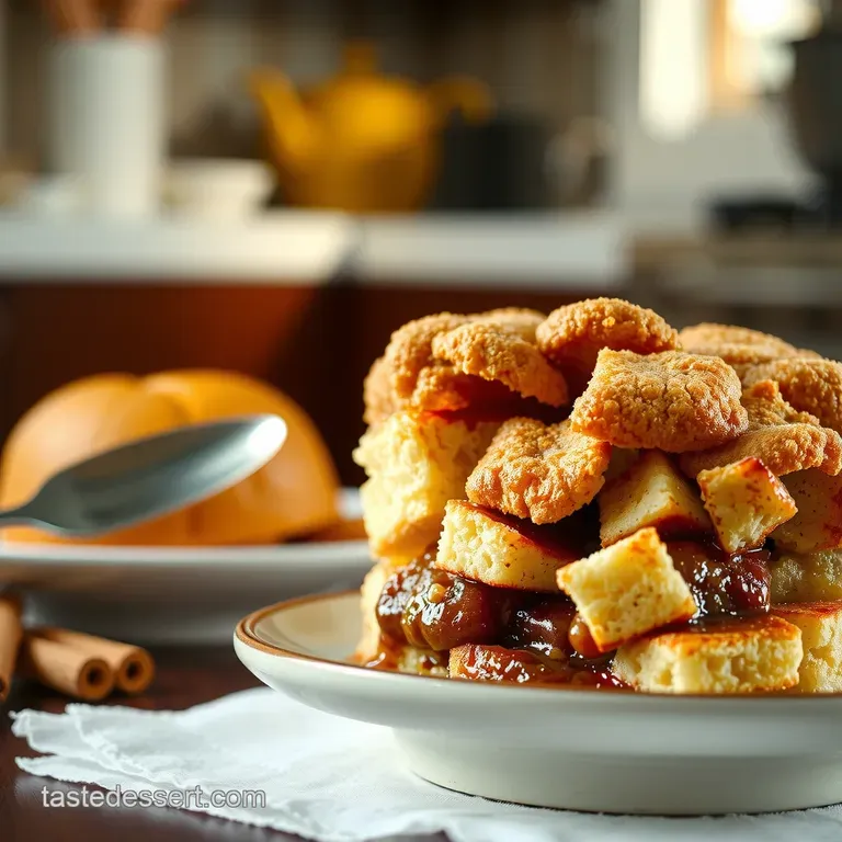 Cinnamon Swirl Dream The Ultimate Warm Snickerdoodle Cobbler presentation
