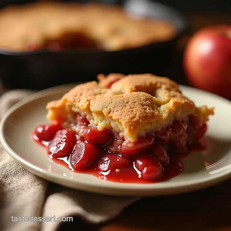 Grandmas Secret Weapon The Ultimate Snickerdoodle Cobbler presentation