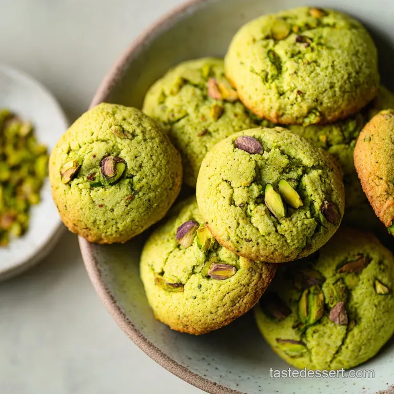 Pistachio Pudding Cookies Recipe