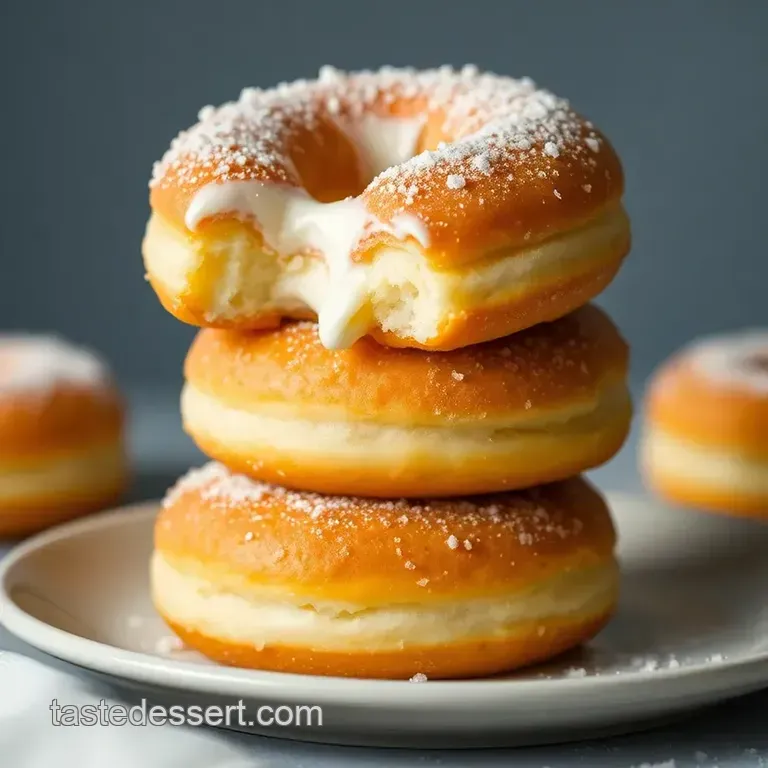 Sour Cream Dream Rings: the Ultimate Cake Donut Recipe presentation