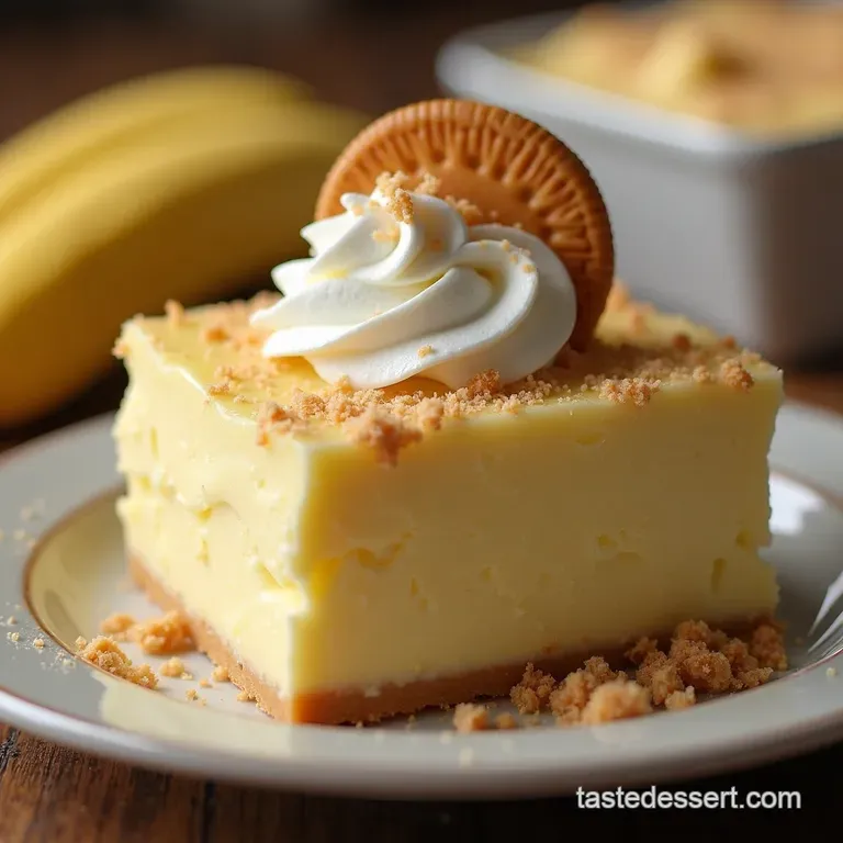 Southern Charm Banana Pudding Nilla Wafer Delight presentation