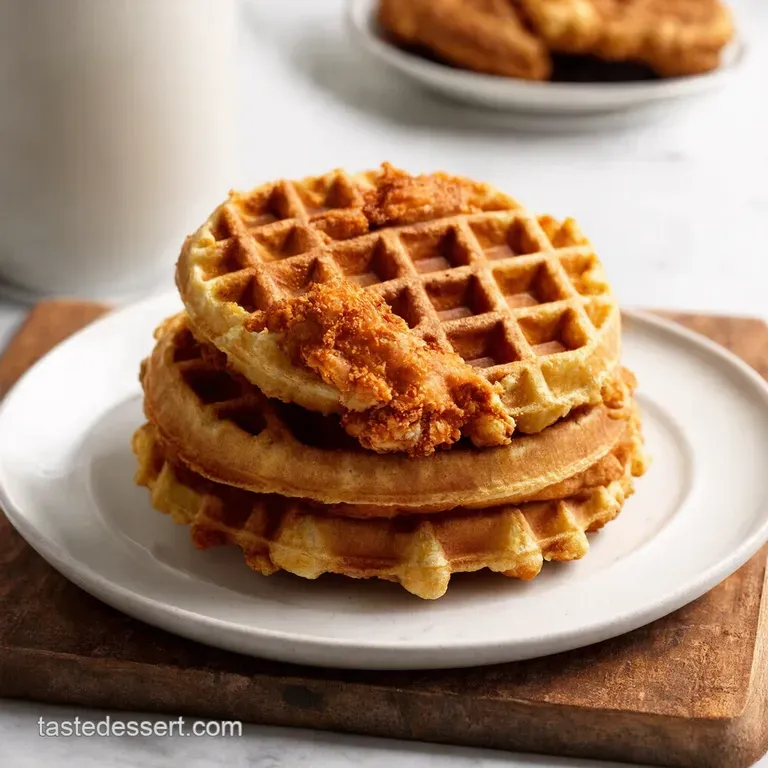 Southern Fried Chicken Buttermilk Waffle Extravaganza