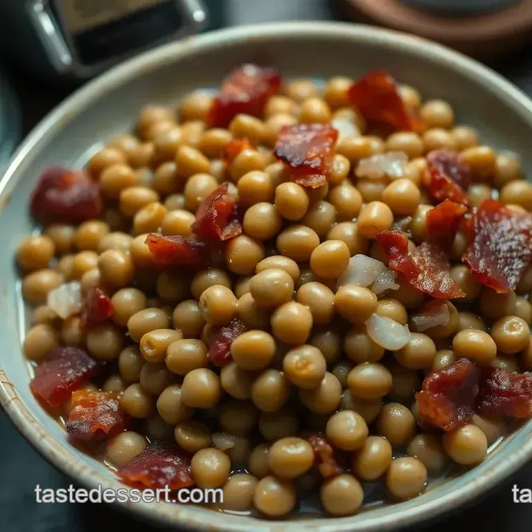 Southern-Style Purple Hull Peas with Bacon and Onions