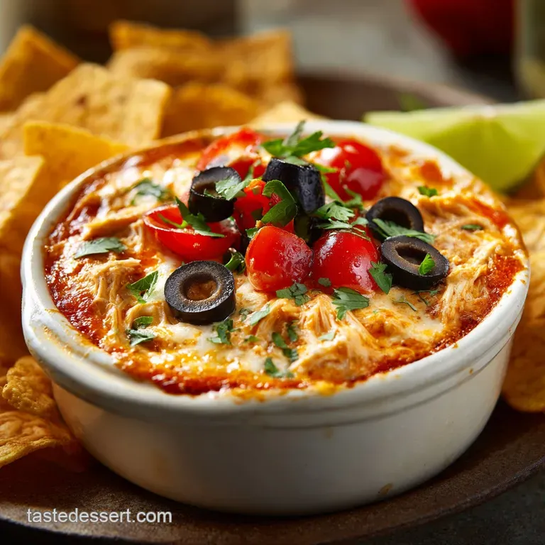 Southwest Chicken Dip: Molten and Velvety