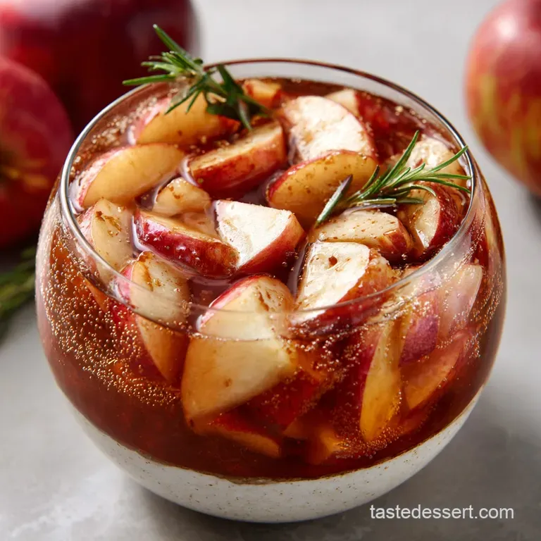 Sparkling Apple Cider Sangria: The Autumn Orchard