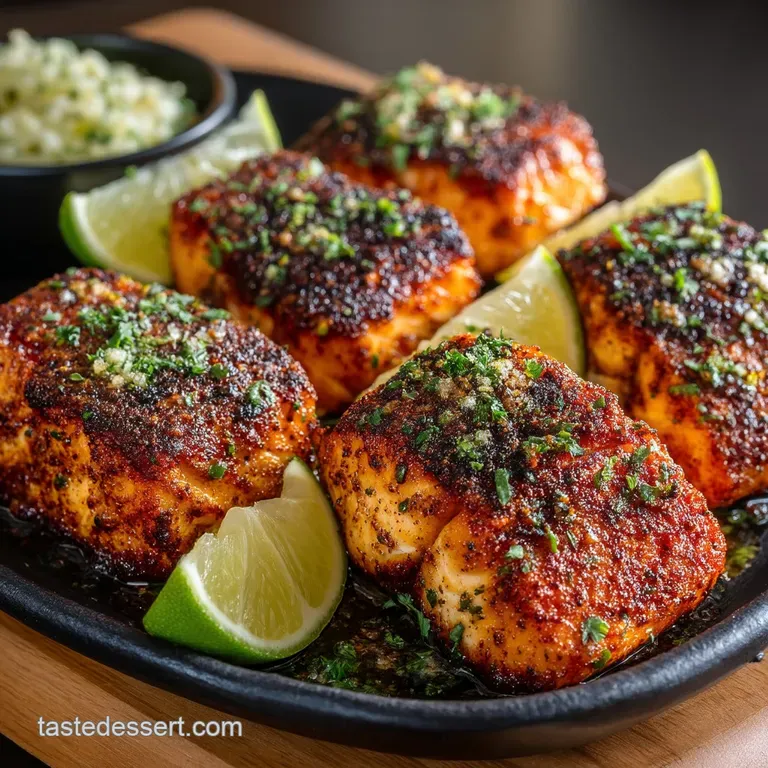 Foolproof Blackened Air Fryer Salmon Bites Ready in 15 Minutes presentation