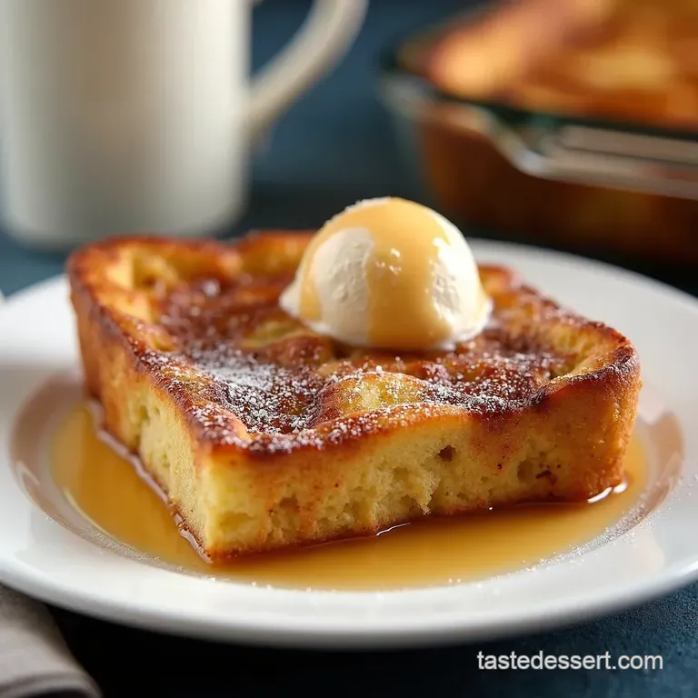 Easy French Toast Bake with Cinnamon Swirl No Soak