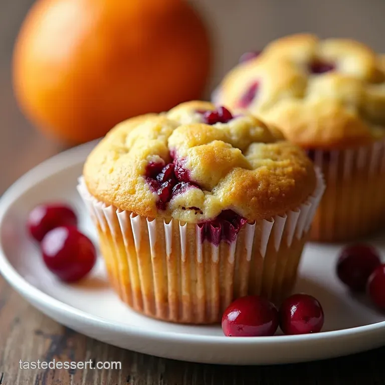 Speedy Cranberry Orange Muffins Sunshine in Every Bite
