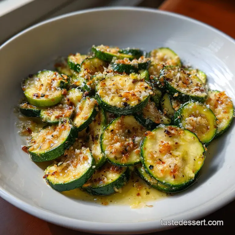 Sauteed Zucchini with Parmesan: Speedy Summer Saut&eacute; presentation