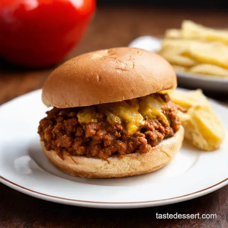 Speedy Gonzales Sloppy Joes Rich Ready in 20 Minutes presentation