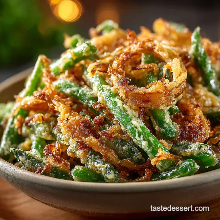 Speedy Green Bean Casserole