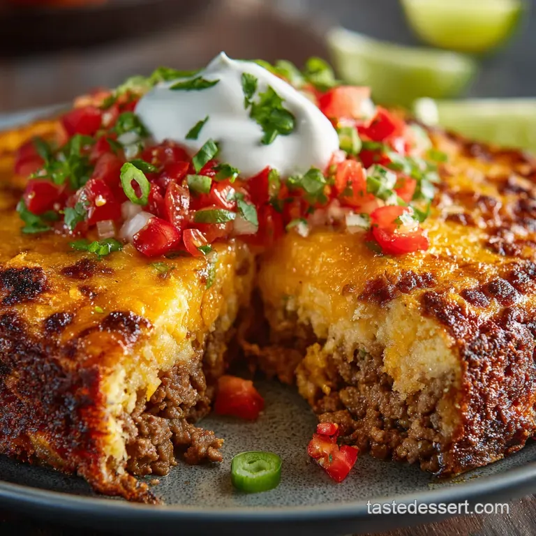 Impossible Taco Pie: Your New Favorite Easy Weeknight Dinner Bake