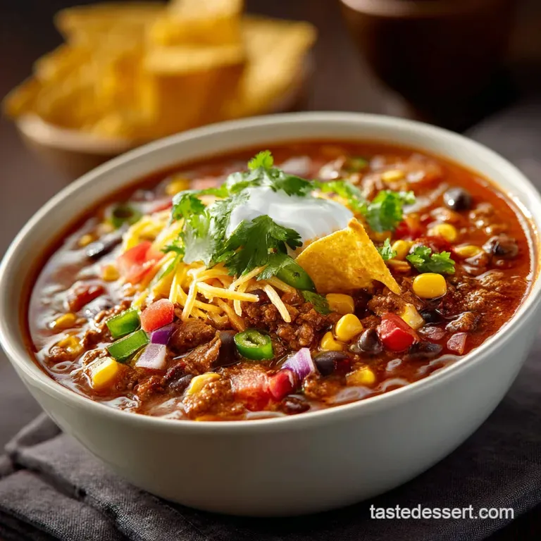 Taco Soup: the Speedy Proper Weeknight Warrior Recipe presentation