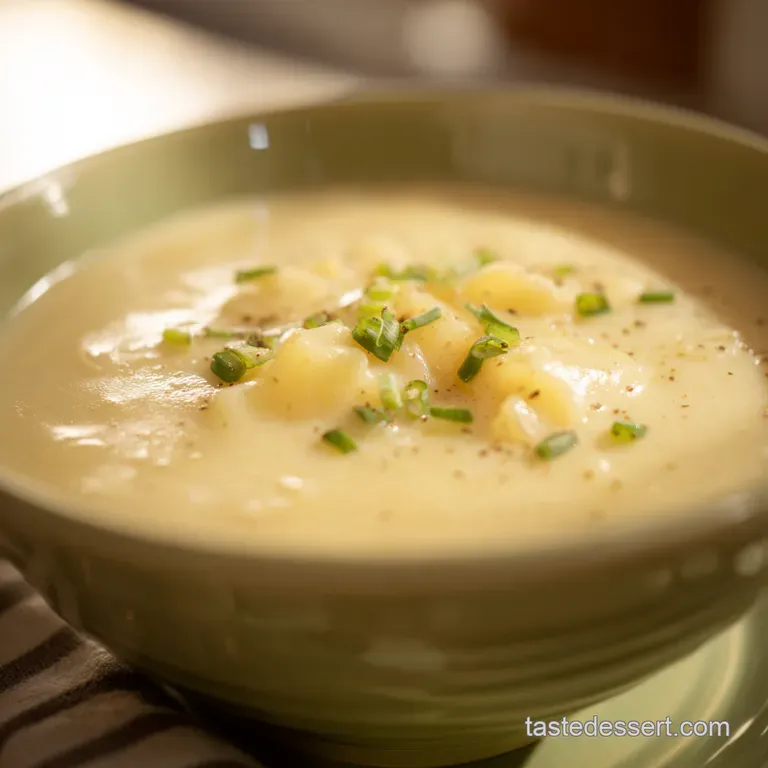 Speedy Spud Soup Your Comfort Food Supercharged presentation