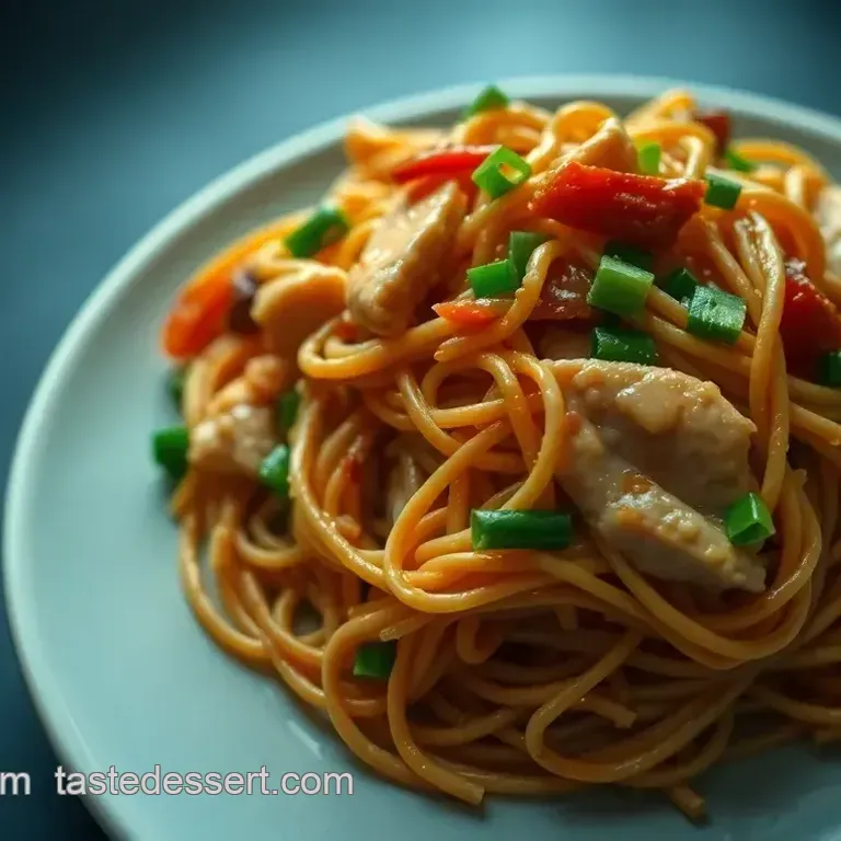 Speedy Weeknight Chicken Chow Mein (Takeout Fakeout!)