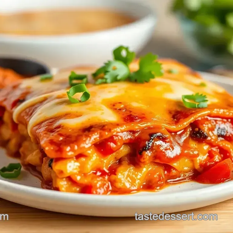 Speedy Weeknight Chicken Enchiladas