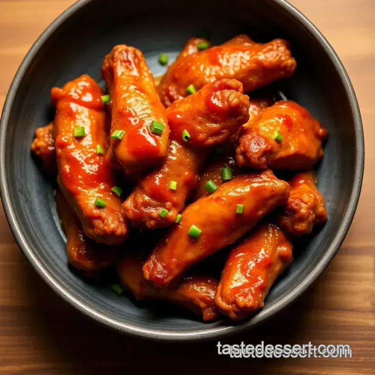 Spicy Korean Q Wings – Wingstop Inspired presentation
