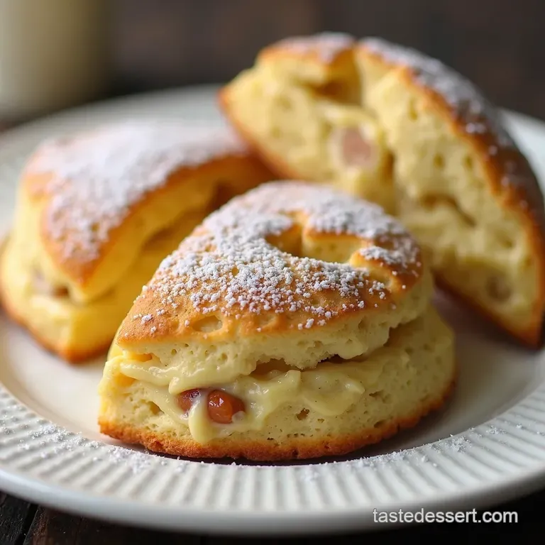 Spiked Eggnog Scones