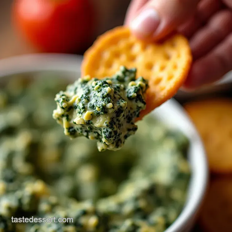 Spinach Dip The Ultimate Party Pleaser No Oven Required presentation