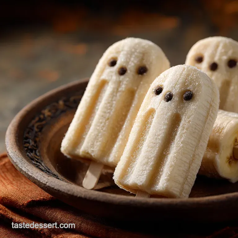 Boonana Pops Easy Chocolatedipped Banana Ghosts for Spooky Treats presentation