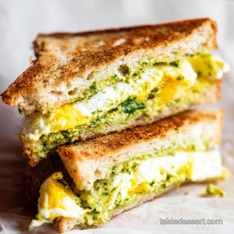 Starbucks Egg Pesto Mozzarella Sandwich a Delicious Dupe presentation
