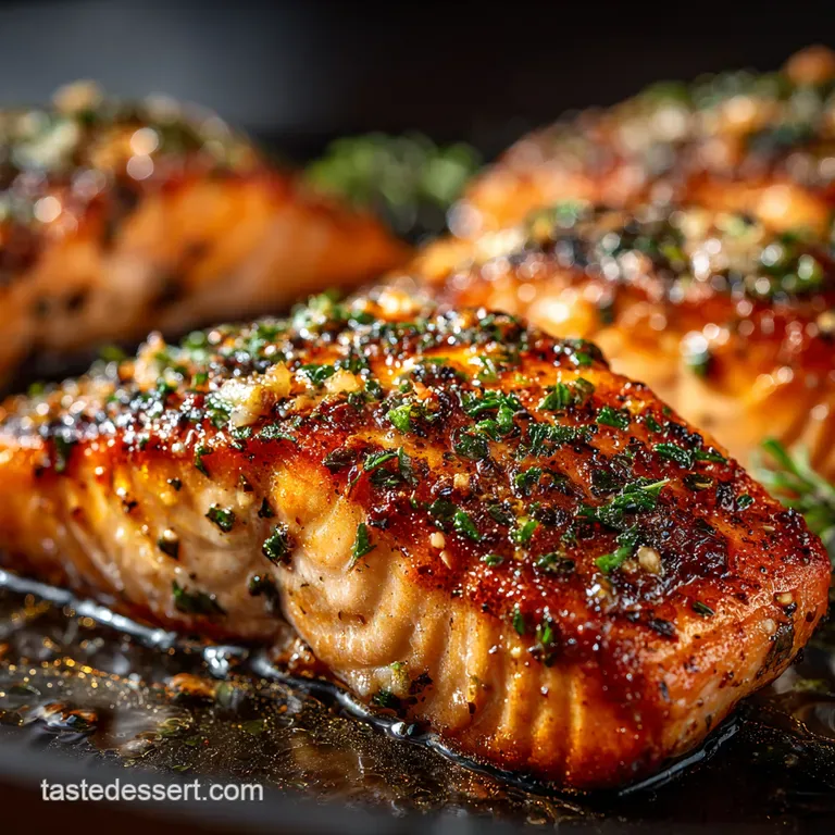 Sticky Garlic Butter Salmon The 15Minute Weeknight Wonder
