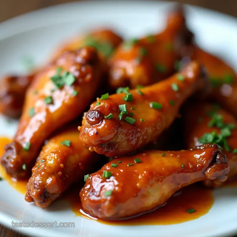 Sticky Sweet Honey Mustard BBQ Chicken Wings My GoTo Recipe