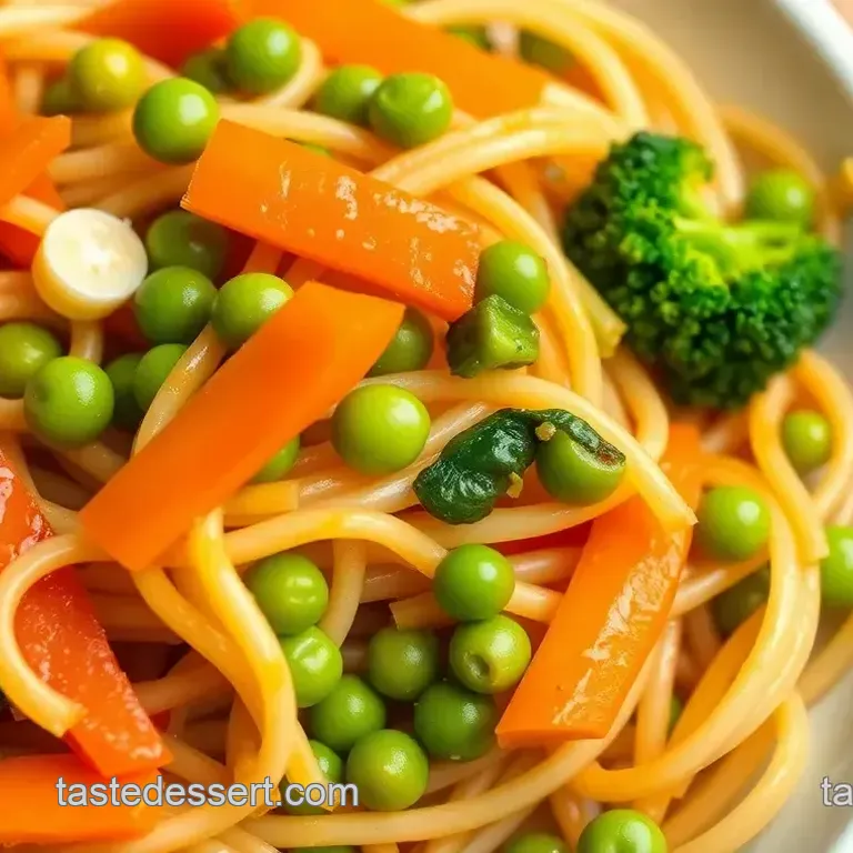 Stir-Fry Edamame Bean Noodles: Quick & Healthy Delight