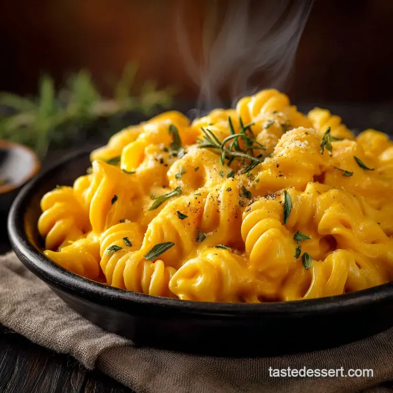 Stovetop Creamy Pumpkin Mac and Cheese: the Silky 30-Minute Autumn Glow presentation