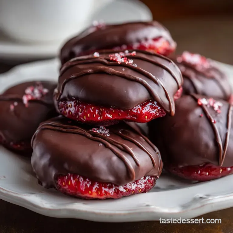 Chocolate Covered Strawberry Cookies