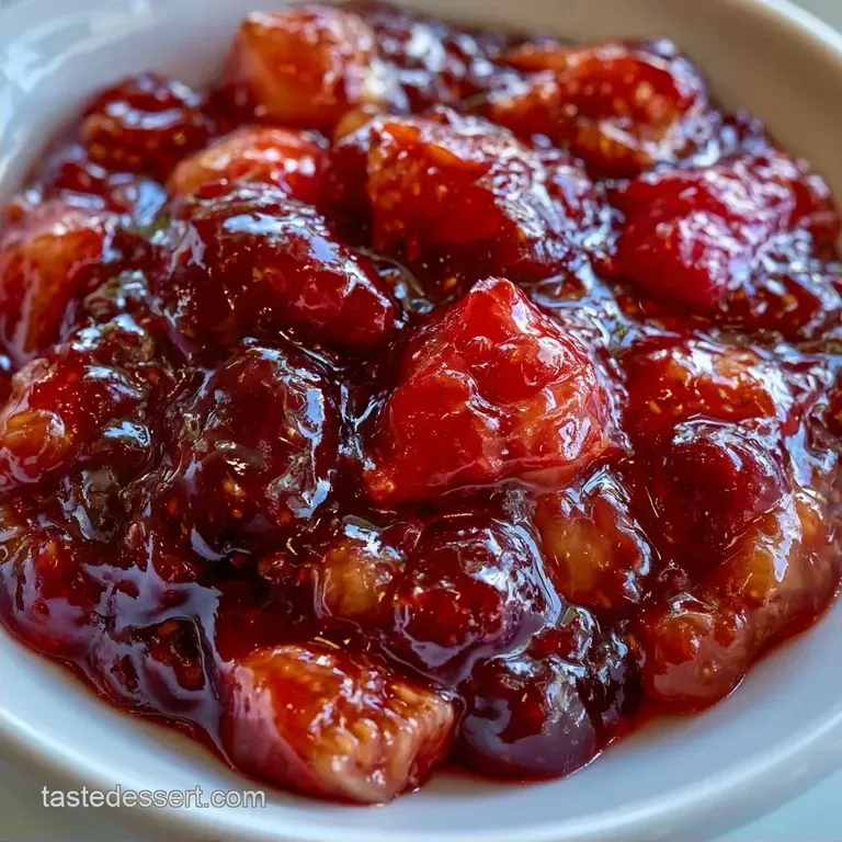 Strawberry Fig Jam: Rich and Fruity