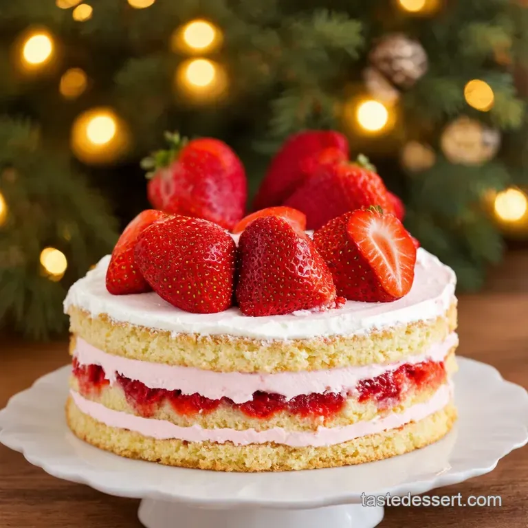 Strawberry Shortcake Birthday Cake Extravaganza presentation