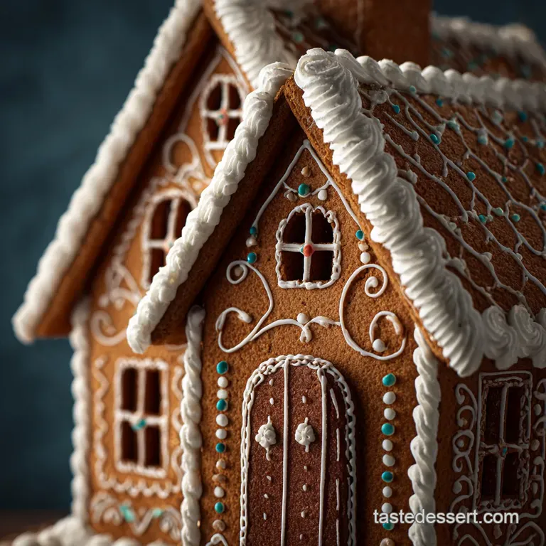 The Architects Gingerbread Manor a Sturdy Spiced Centerpiece presentation