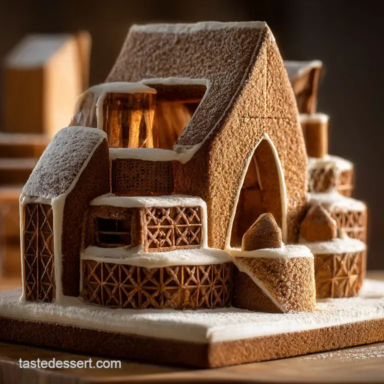 The Architects Gingerbread Manor A Sturdy Spiced Centerpiece
