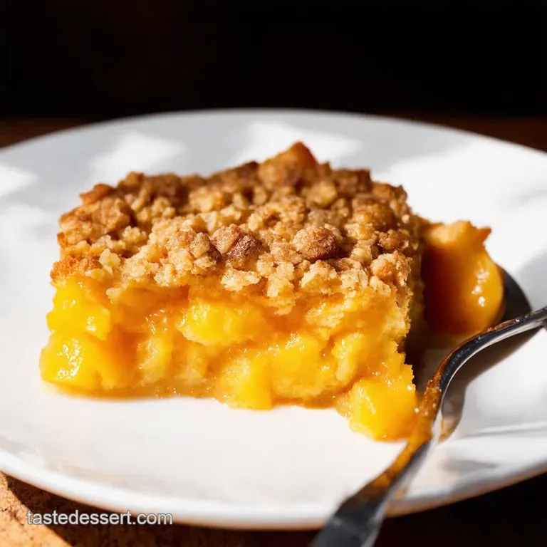Summertime Peach Crisp A Classic Comfort Dessert