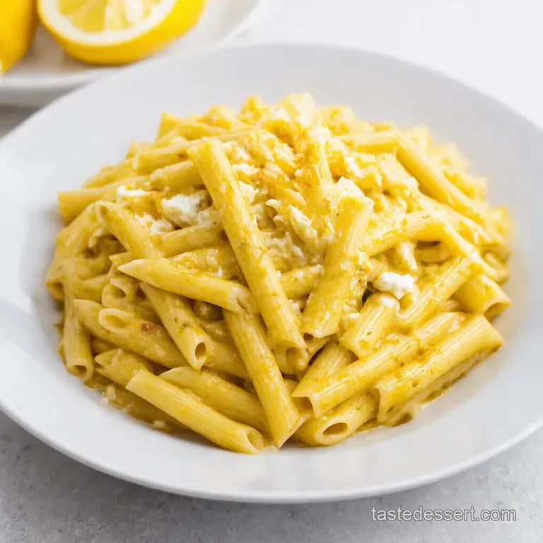 Sunshine Lemon Ricotta Pasta A Taste of Italy in Every Bite