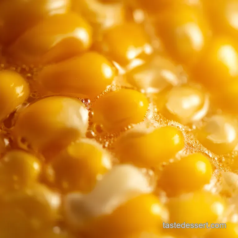 Sweet Corn Elixir a Refreshing Summer Juice presentation