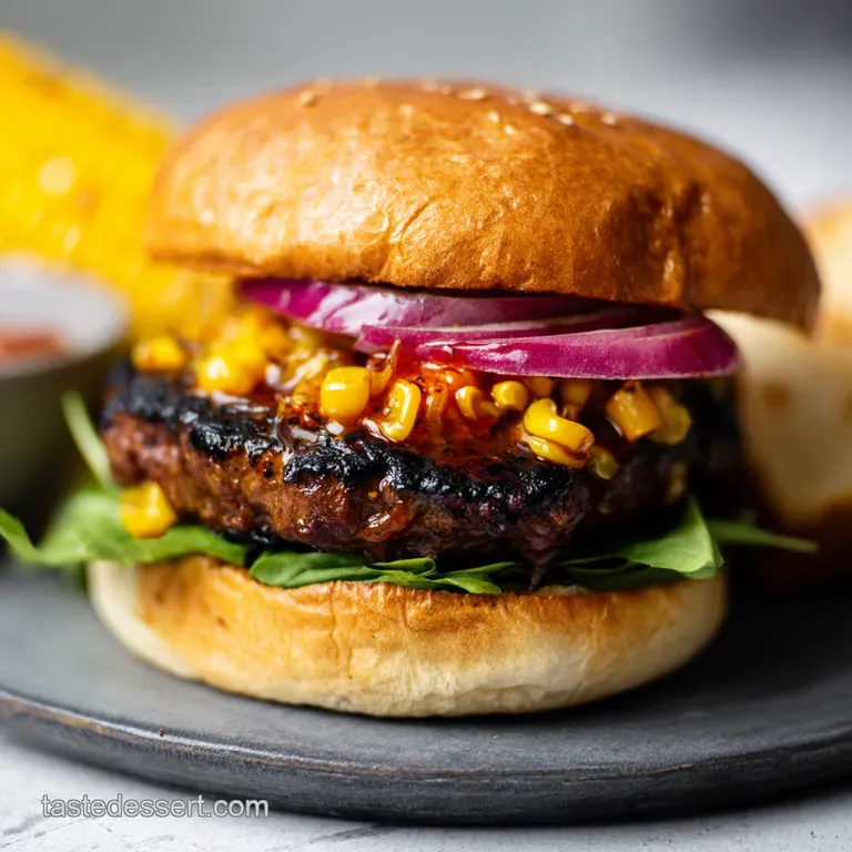 Sweet Smoky Grilled Corn Salad with Avocado Lime presentation