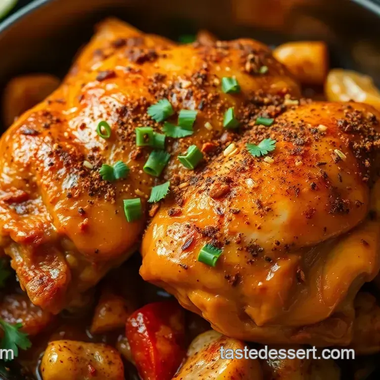 Taco Bell Inspired Slow Roasted Chicken