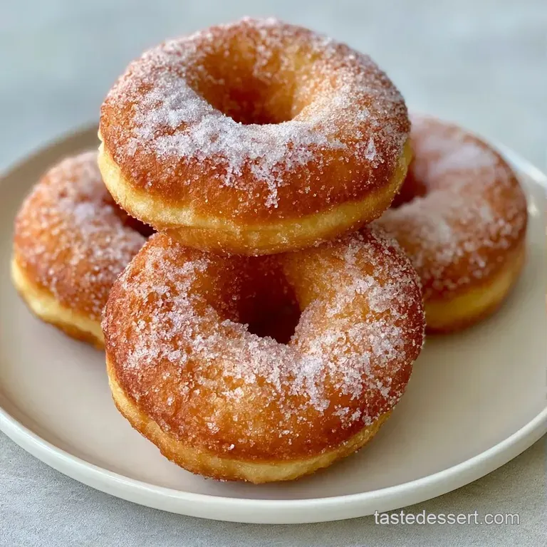 A single golden ring pastry dusted in cinnamon sugar, resting beside a small bowl of glossy chocolate ganache.