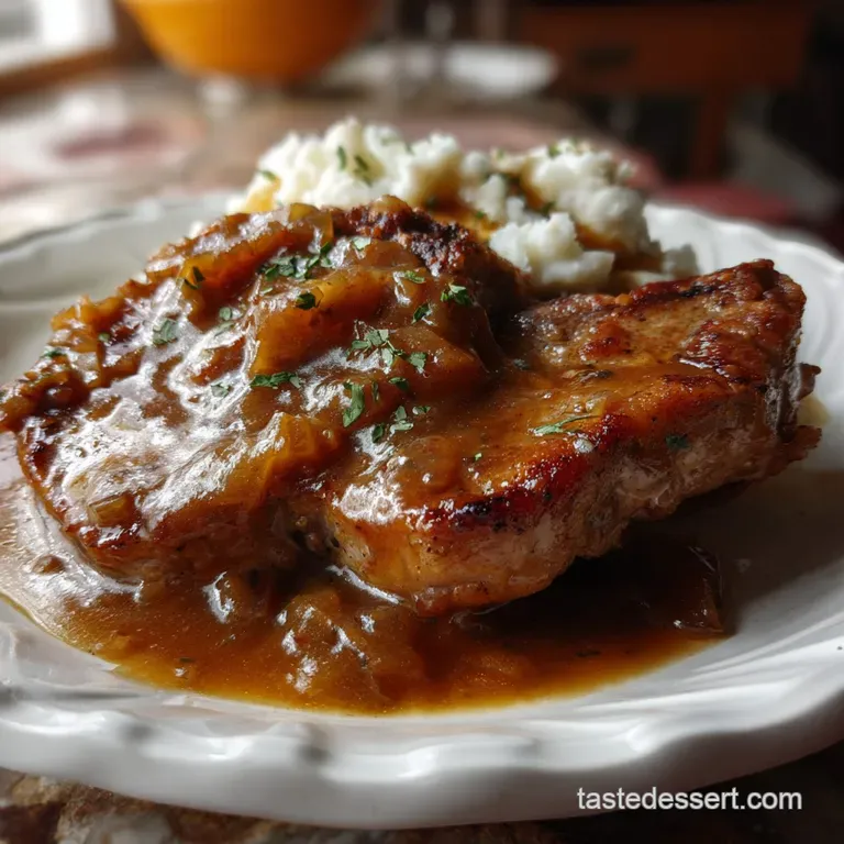 The Best Southern Smothered Pork Chops Recipe